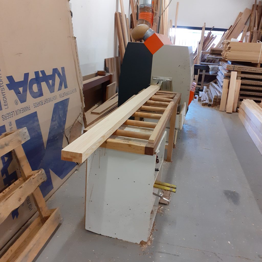 Usinage à la 4 faces.