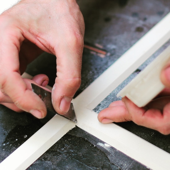 Préparation d'une marie-louise.