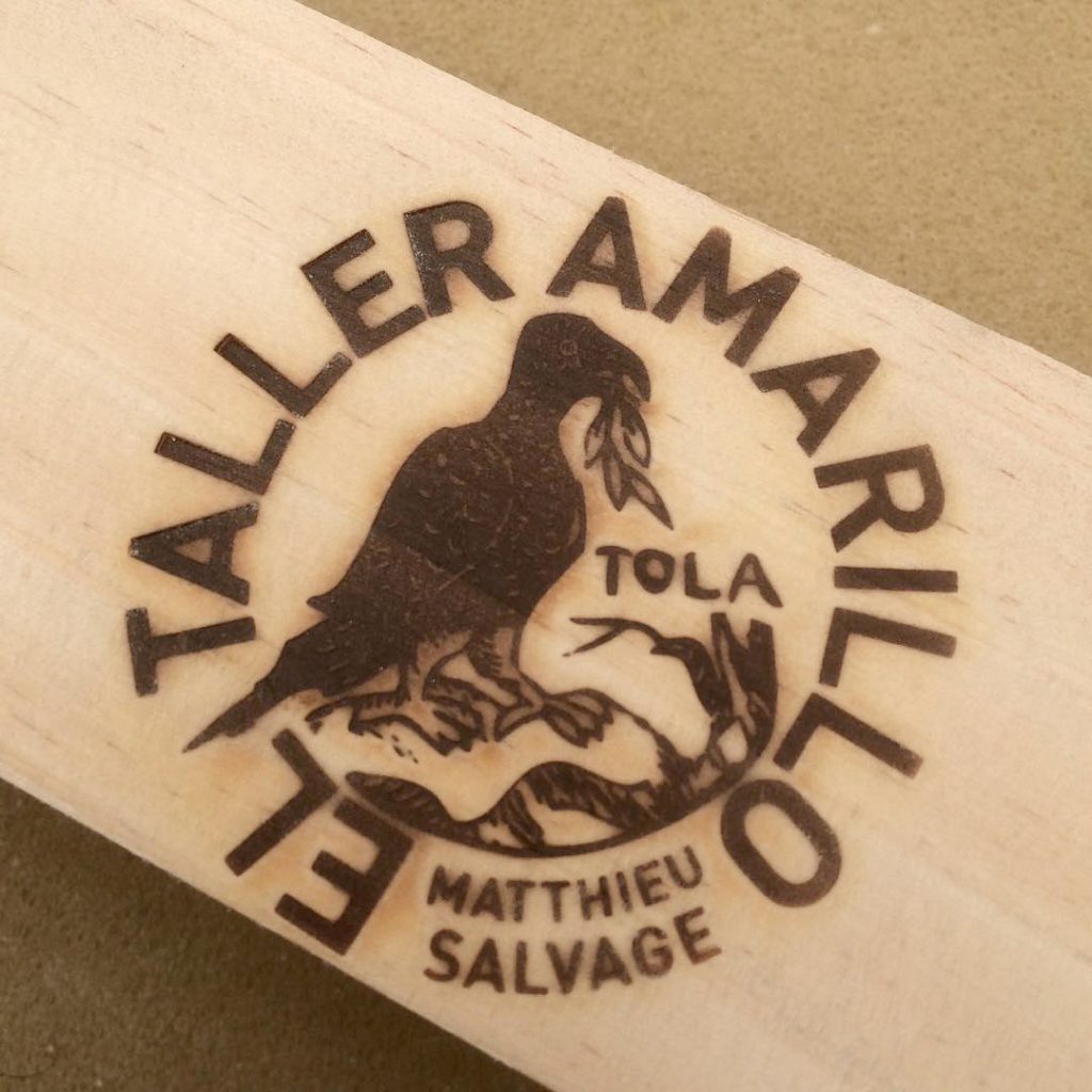 Une estampille de l'atelier.