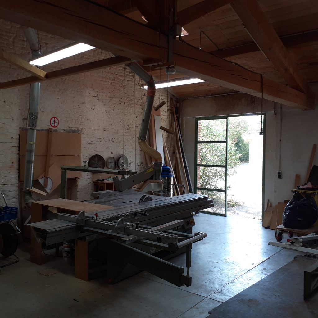 Une vue de l'atelier.